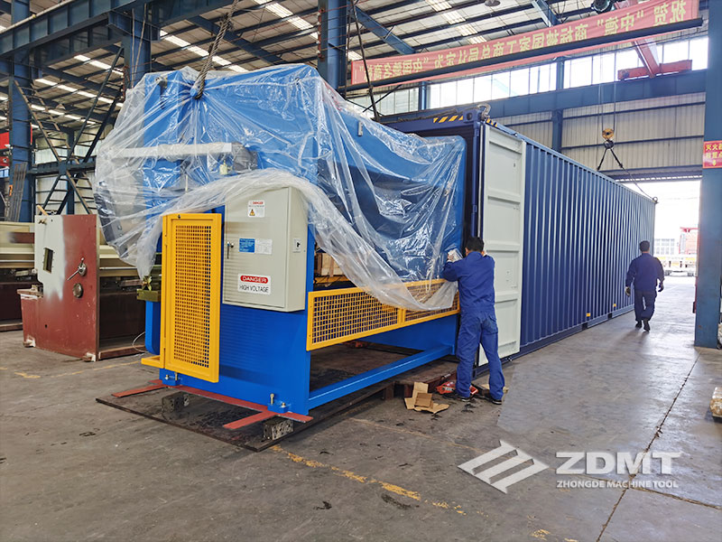 中東疫情沖擊之下，中德剪板機折彎機出口沙特